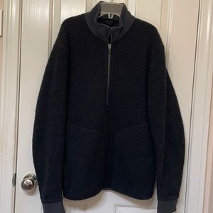Lululemon tundra 1/2 zip sherpa